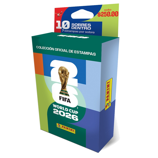 Ecoblíster con 10 sobres FIFA 2026
